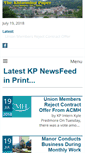 Mobile Screenshot of kittanningpaper.com